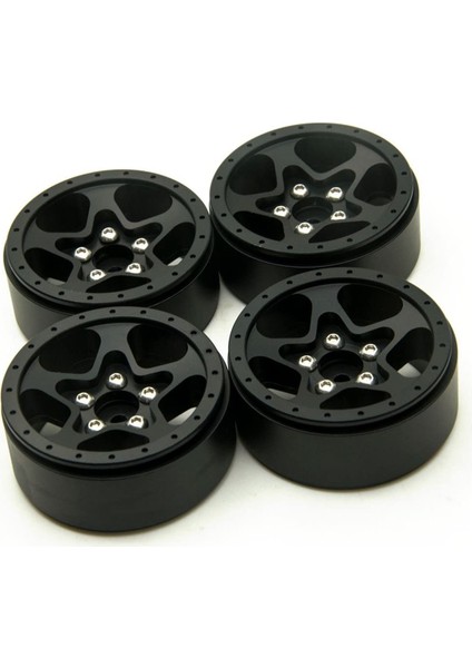 4 Adet Metal Alaşım 1.9 Inç Beadlock Tekerlek Jantları Hub Eksenel SCX10 Tamıya CC01 D90 1/10 Rc Paletli Araba Parçaları (Yurt Dışından)