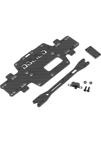 Wltoys Için K969 K979 K989 K999 P929 P939 1:28 Rc Araba Yedek Parçaları Yükseltilmiş Karbon Fiber Şasi Araba Alt Düşük Gövde Kabuk (Yurt Dışından)