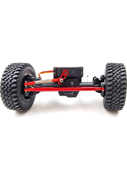 MN86S MN86 MN86KS MN86K Mn G500 Yükseltme Parçaları Metal Direksiyon Çekme Çubuğu Servo Bağlantı Çubuğu 1/12 Rc Araba Aksesuarları, Siyah (Yurt Dışından)