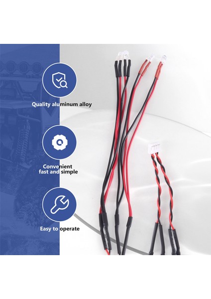 Rc Araba LED Işık Farlar ve Arka Lambalar Kyosho Mini-Z Awd MA020 MR03 Fwd Rwd 1/28 Rc Araba Yükseltme Parçaları (Yurt Dışından)