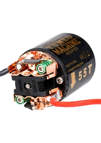Harici Karbon Fırça 540 Fırçalı Motor 45 T 1:5 Azaltma Şanzıman Için 1/14 Römork 1/10 Rc Araba Paletli SCX10 Trx4 (Yurt Dışından) modelleri