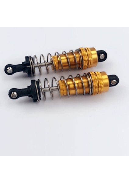 Adet Metal Amortisör Amortisör Yedek Aksesuar Wltoys Için Fit 144001 1/14 Rc Drift Yarış Araba Parçaları, Sarı (Yurt Dışından)