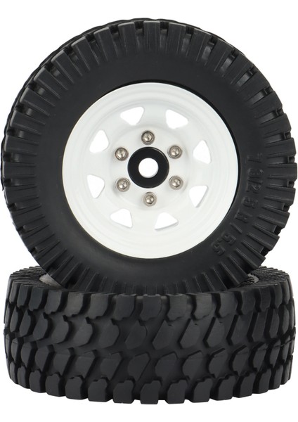 4 Adet 1.55 Metal Beadlock Jant Lastik Seti 1/10 Rc Paletli Araba Eksenel Jr 90069 D90 Tf2 Tamiya CC01 LC70 Mst,1 (Yurt Dışından)