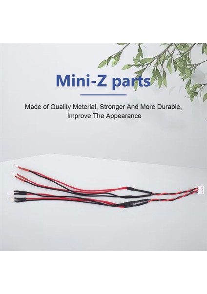 Rc Araba LED Işık Farlar ve Arka Lambalar Kyosho Mini-Z Awd MA020 MR03 Fwd Rwd 1/28 Rc Araba Yükseltme Parçaları (Yurt Dışından)