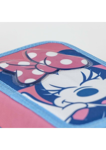 Ikili Kalem Kutusu Minnie Mouse Pembe 12,5 x 19,5 x 4,5 cm (Yurt Dışından)