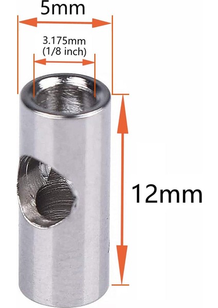 10 Adet Motor Aksı 3.17MM Ila 5mm Şaft Adaptör Kolu Üzerinde Değişim Rc Model Araba Tekne Uçak 3650 550 540 Motor (Yurt Dışından)