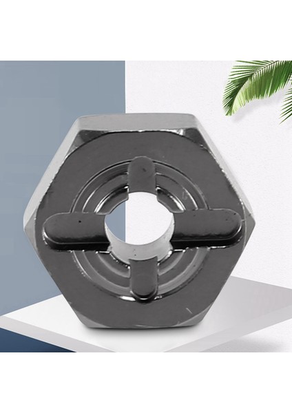 Alüminyum Alaşımlı 12MM Birleştirici Tekerlek Hub Hex Adaptörü Yükseltmeler Wltoys 144001 1/14 Rc Araba Yedek Parçaları, Gri (Yurt Dışından) indirimleri