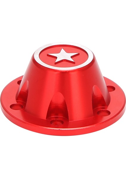4 Adet Cnc Metal Jant Jant Kapağı Anti-Gevşek Lastik Somunu Eksenel Scx6 Jeep Jlu 1/6 Rc Paletli Araba Yükseltme Parçaları, C (Yurt Dışından)