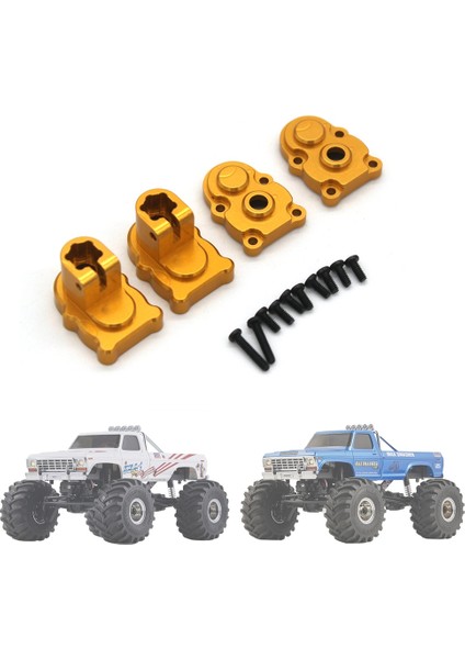 Fms FCX24 Metal Arka Portal Konut Karşı Ağırlık 1/24 Rc Paletli Araba Yükseltme Parçaları Aksesuarları, 5 (Yurt Dışından)