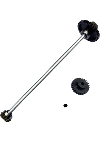 Metal Ana Aks Merkezi Tahrik Mili 27 T Motor Dişli Seti Wltoys A959-B A969-B A979-B K929-B Rc Araba Yükseltme Parçaları (Yurt Dışından)