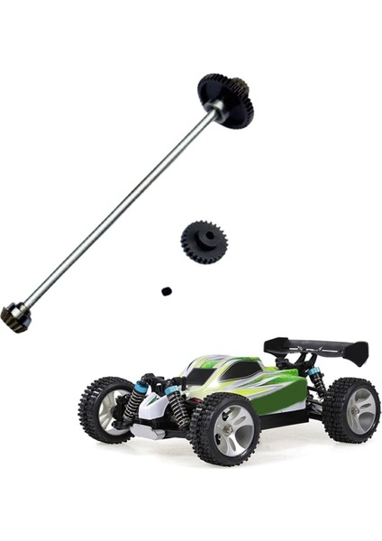 Metal Ana Aks Merkezi Tahrik Mili 27 T Motor Dişli Seti Wltoys A959-B A969-B A979-B K929-B Rc Araba Yükseltme Parçaları (Yurt Dışından)