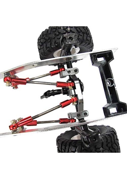 1 Çift Metal Çekme Çubuğu Taban Koltuk Wpl C24 C14 C14K C24K 1/16 Rc Araba Yükseltme Parçaları Siyah (Yurt Dışından) modelleri