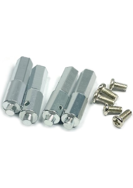 4 Adet LD-P06 Metal Portal Aks Mili Altıgen Adaptör Ldrc LD-P06 Ld P06 Unimog 1/12 Rc Kamyon Araba Yedek Parça Aksesuarları (Yurt Dışından)