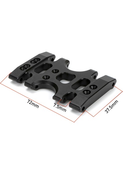 Lcg Metal Kızak Plakası ve Yan Pedal Kaya Kaydırıcısı 1/10 Rc Paletli Araba Eksenel SCX10 Alt Ağırlık Merkezi Şasi (Yurt Dışından)