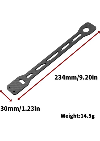 Karbon Fiber Ikinci Zemin Kurulu Plaka Tamiya TT02 TT02B Tt-02 TT-02B 1/10 Rc Araba Yükseltme Parçaları Aksesuarları (Yurt Dışından)