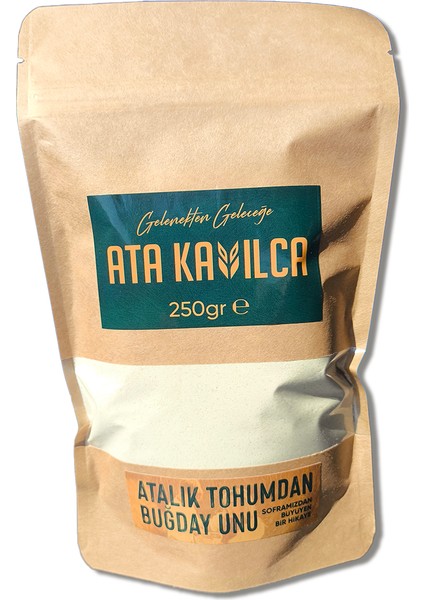 Atalık Tohumdan Kavılca Buğday Unu - Kepekli