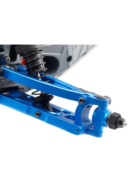 Arrma 1/10 Granit Gerilim Mega 2WD Rc Araba Yükseltme Parçaları Aksesuarları Için Metal Ön ve Arka Süspansiyon Kolu Seti, 1 (Yurt Dışından)
