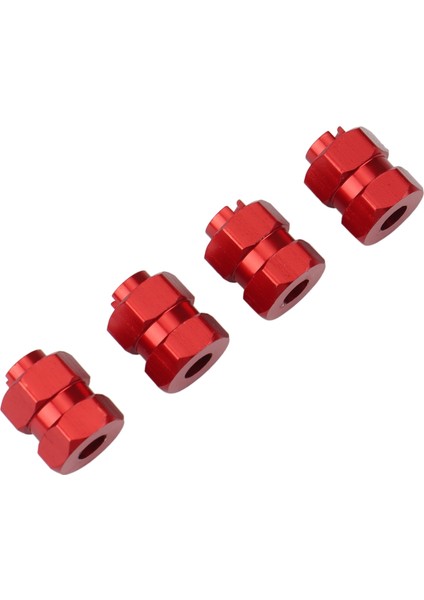 4 Adet Metal Genişletilmiş 7 mm Altıgen Tekerlek Hub Birleştirici + 4 mm Eksenel SCX24 90081 AXI00001 1/24 Rc Paletli Araba Yükseltme Parçaları, 2 (Yurt Dışından)