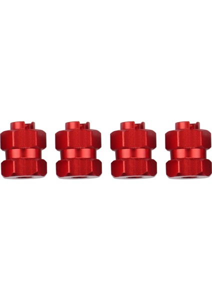 4 Adet Metal Genişletilmiş 7 mm Altıgen Tekerlek Hub Birleştirici + 4 mm Eksenel SCX24 90081 AXI00001 1/24 Rc Paletli Araba Yükseltme Parçaları, 2 (Yurt Dışından)