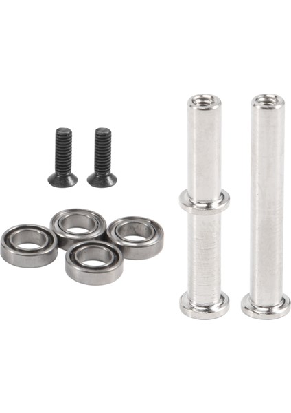 2 Adet Direksiyon Kolonu Için Rulman ile Wltoys 144001 144010 124016 124017 124019 Rc Araba Yükseltme Parçaları Aksesuarları (Yurt Dışından)