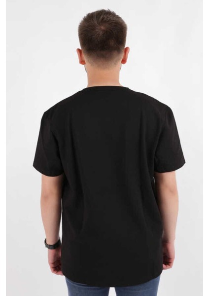 4154 Erkek Bisiklet Yaka T-Shirt fırsatları