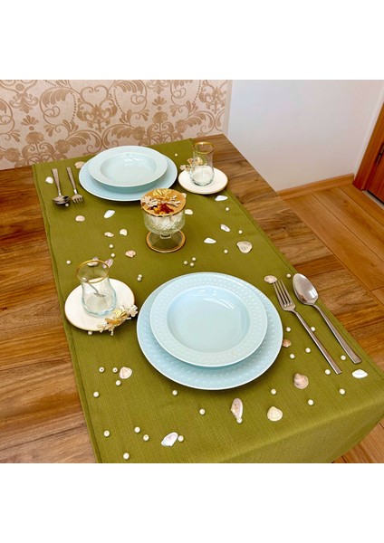Premium Runner Masa Örtüsü Dekoratif Masa Örtüsü Balkon Masa Örtüsü fiyatları