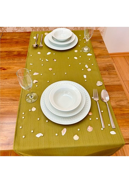 Premium Runner Masa Örtüsü Dekoratif Masa Örtüsü Balkon Masa Örtüsü fırsatları