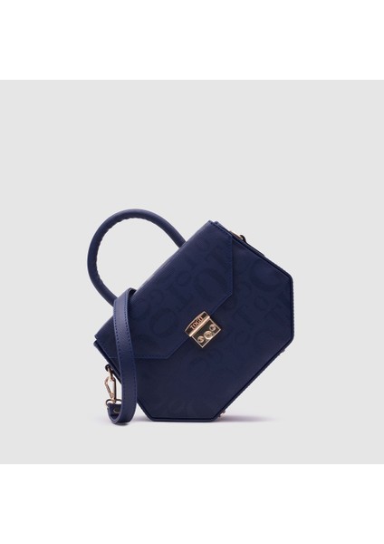Kadın Monogram El Çantası 930038, Lacivert fırsatları