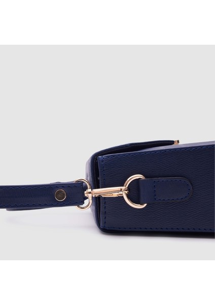 Kadın Monogram El Çantası 930038, Lacivert indirimleri