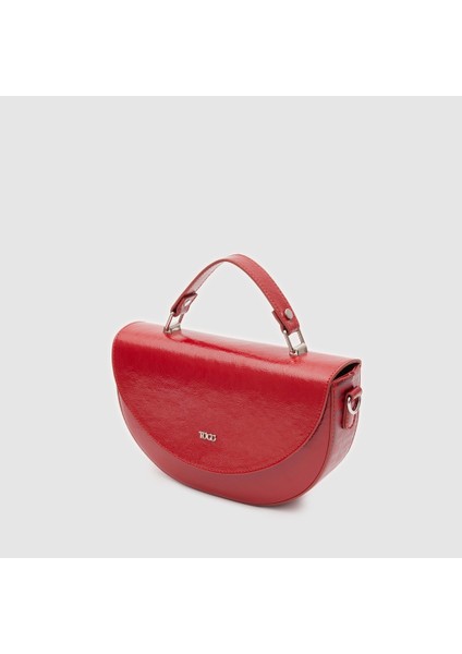 Kadın El Çantası 930033, Kırmızı Rugan indirimleri
