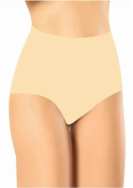 Kadın Lazer Kesim Yüksek Bel Bato Slip Külot 1046