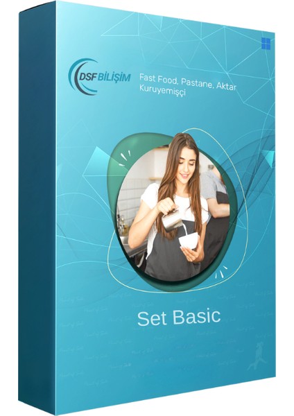 DSF SET BASIC ,Fast Food, Aktar, Kuruyemişci,Market, Manav Yazılımı