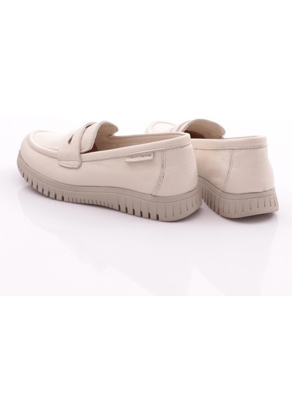 D24YA-3570 Kadın Deri Loafer Ayakkabı