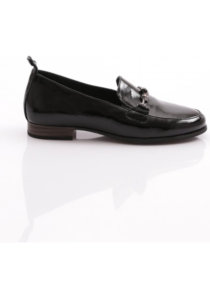 D24YA-3470 Kadın Deri Loafer Ayakkabı