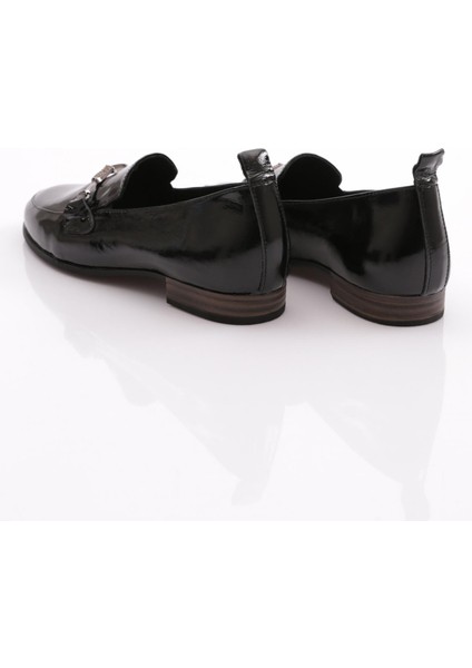D24YA-3470 Kadın Deri Loafer Ayakkabı modelleri