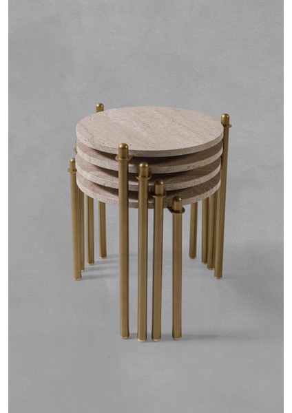 4'Lü Flora Zigon Sehpa