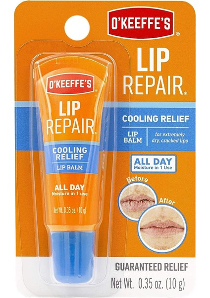 Lip Balm Cooling Relief Onarıcı Dudak Kremi 10gr