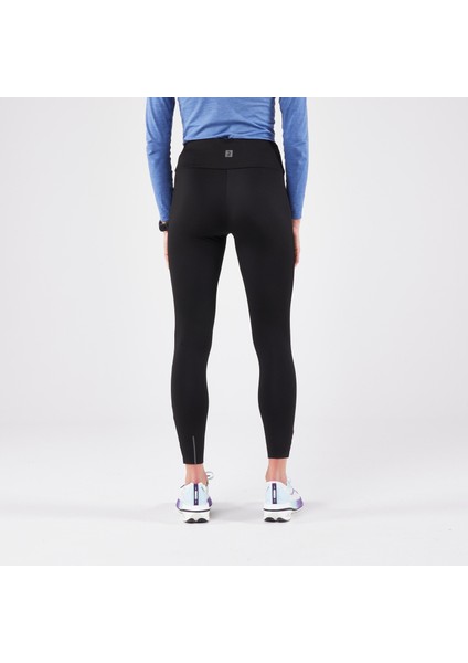 Kalenji Kadın Koşu Taytı - Siyah - KIPRUN Run 100 Warm