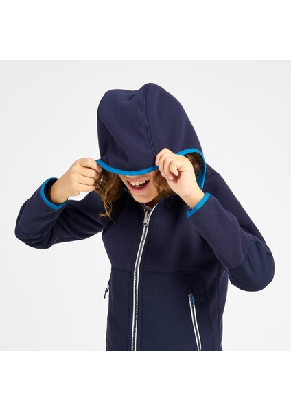 Tribord Çocuk Sıcak Tutan Yelkenli Poları - Lacivert/Mavi - Sailing 500 modelleri