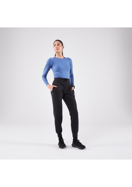 Kiprun Kadın Koşu Eşofman Altı - Siyah - Kiprun Run 500 Warm