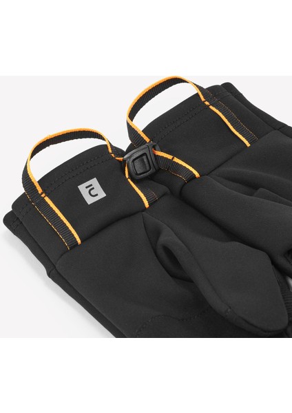 Quechua Çocuk Outdoor Dokunmatik Eldiven - Siyah - 6/14 Yaş - SH500 Mountain Strech