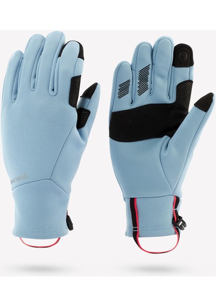 Quechua Çocuk Outdoor Dokunmatik Eldiven - Mavi - 6/14 Yaş - SH500 Mountain Strech