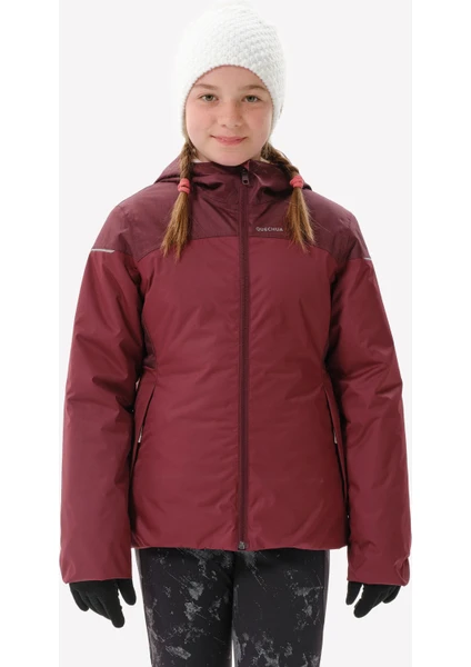 Çocuk Outdoor Kar Montu/kışlık Mont - 7/15 Yaş - Bordo - SH100 -3 °c