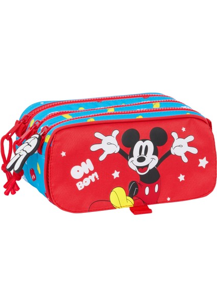 Çift Taşıyıcı Mickey Mouse Kulüp Evi Fantastik Mavi Kırmızı 21,5 x 10 x 8 cm (Yurt Dışından)