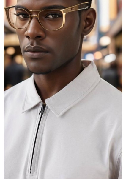 Erkek Polo Yaka Fermuarlı Regular Kesim Penye Tişört 1008 fırsatları