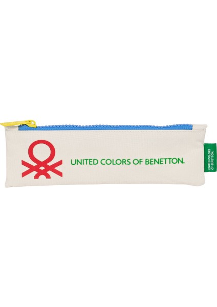 Okul Çantası Benetton Topitos Beyaz (20 x 6 x 1 Cm) (Yurt Dışından)