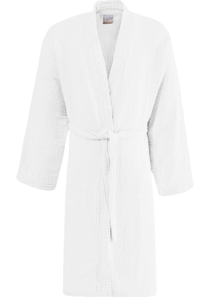 Unisex , 4 Kat Müslin Sabahlık / Bornoz /kimono fiyatları