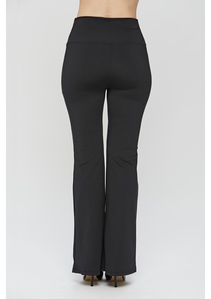 Kadın Yüksek Bel Toparlayıcı Ispanyol Paça Pantolon modelleri