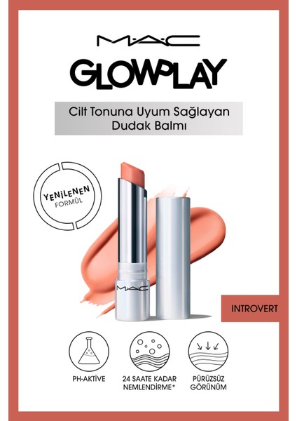Glow Play Nemlendirici Dudak Balmı - Introvert