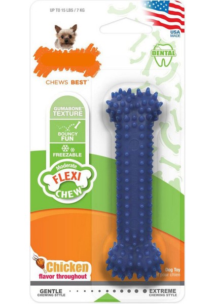 Köpek Çiğneme Oyuncağı Nylabone Plaque Attacker Natural Size L Tavuk Termoplastik (Yurt Dışından)